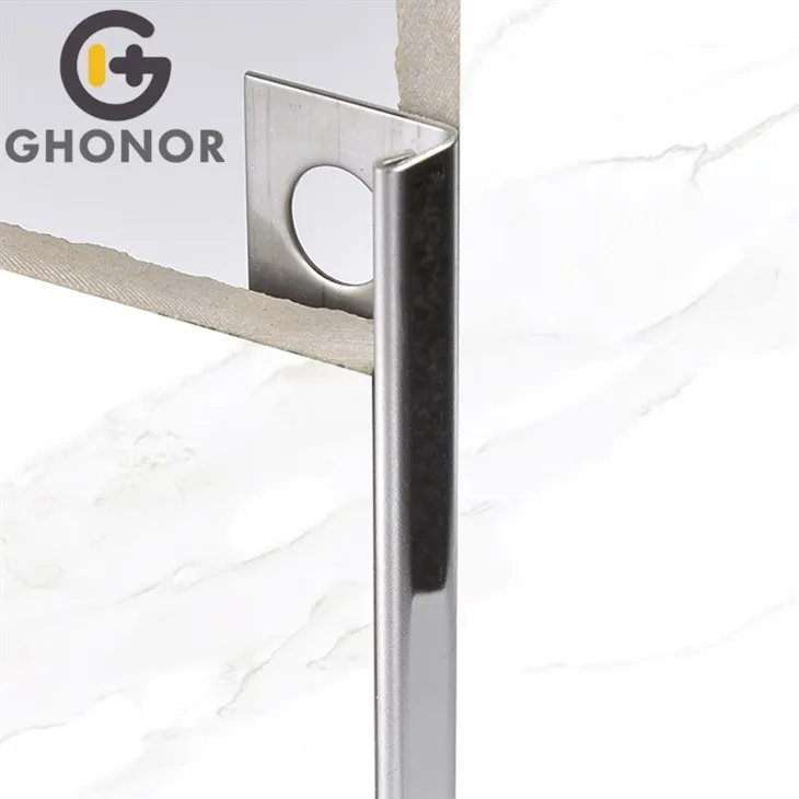 stainless steel L tile edging strip stainless steel L tile edging strip