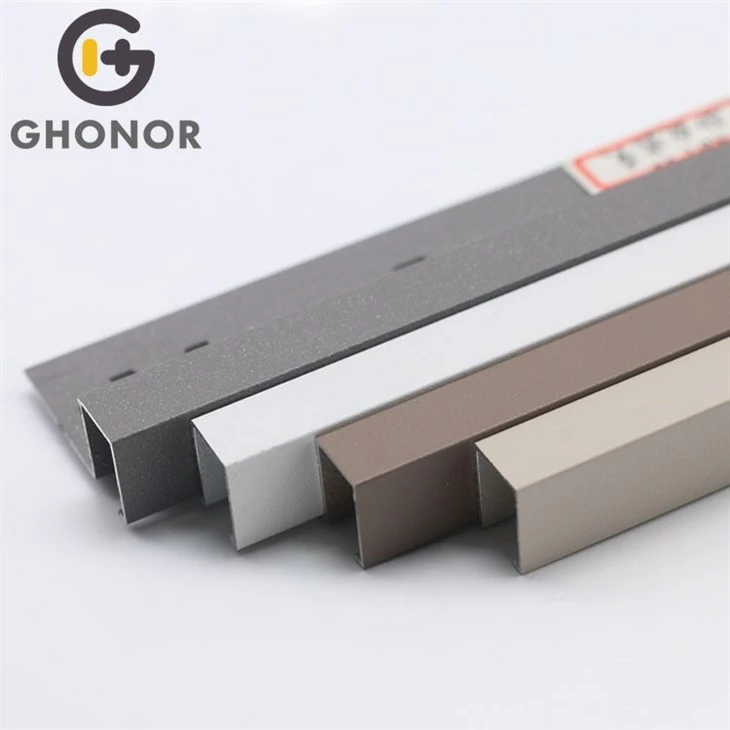 white powder coated tile trim white powder coated tile trim