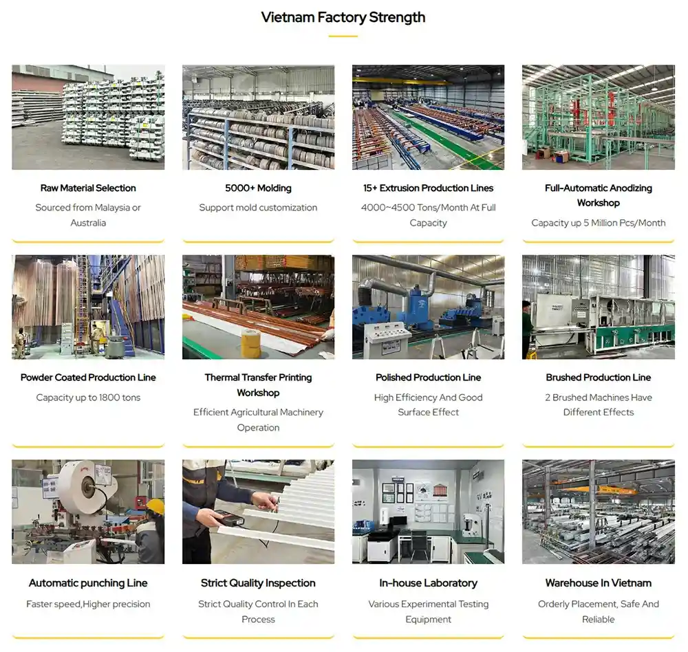 Ghonor aluminum extrusion Ghonor aluminum extrusion